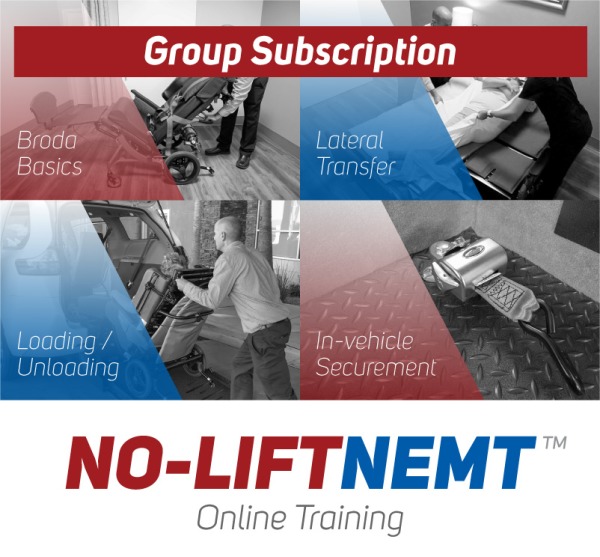 No-lift NEMT<sup>®</sup> Online Training (Group License)