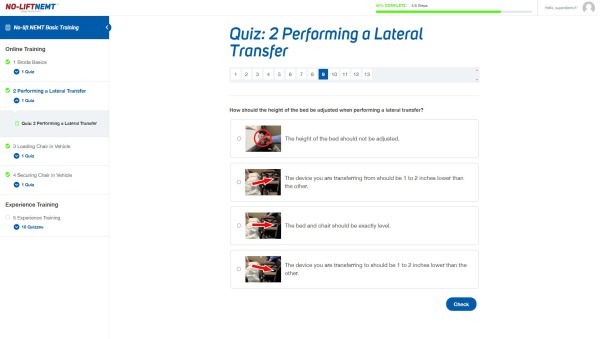 No-lift NEMT<sup>®</sup> Online Training (Join an Existing Group) - Image 11