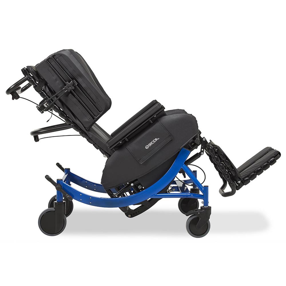 Noliftconfigured Broda® Synthesis WC19 Transport Chair (Blue) No